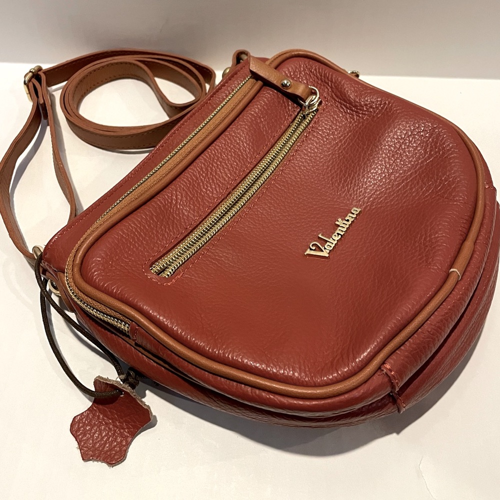 Italian Leather cross body bag